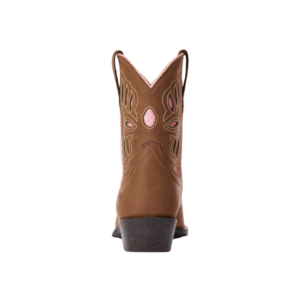 Ariat Youth Girl's Glitzy Glam Western Brown Boots