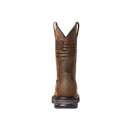 Ariat Men's Work Hog XT Waterproof Carbon Work Brown Boots