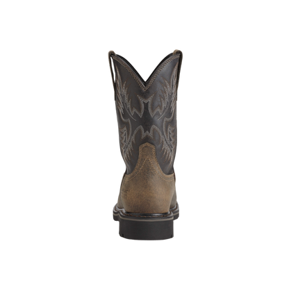 Ariat Men's Sierra Puncture Steel Toe Work Earth Brown Boots