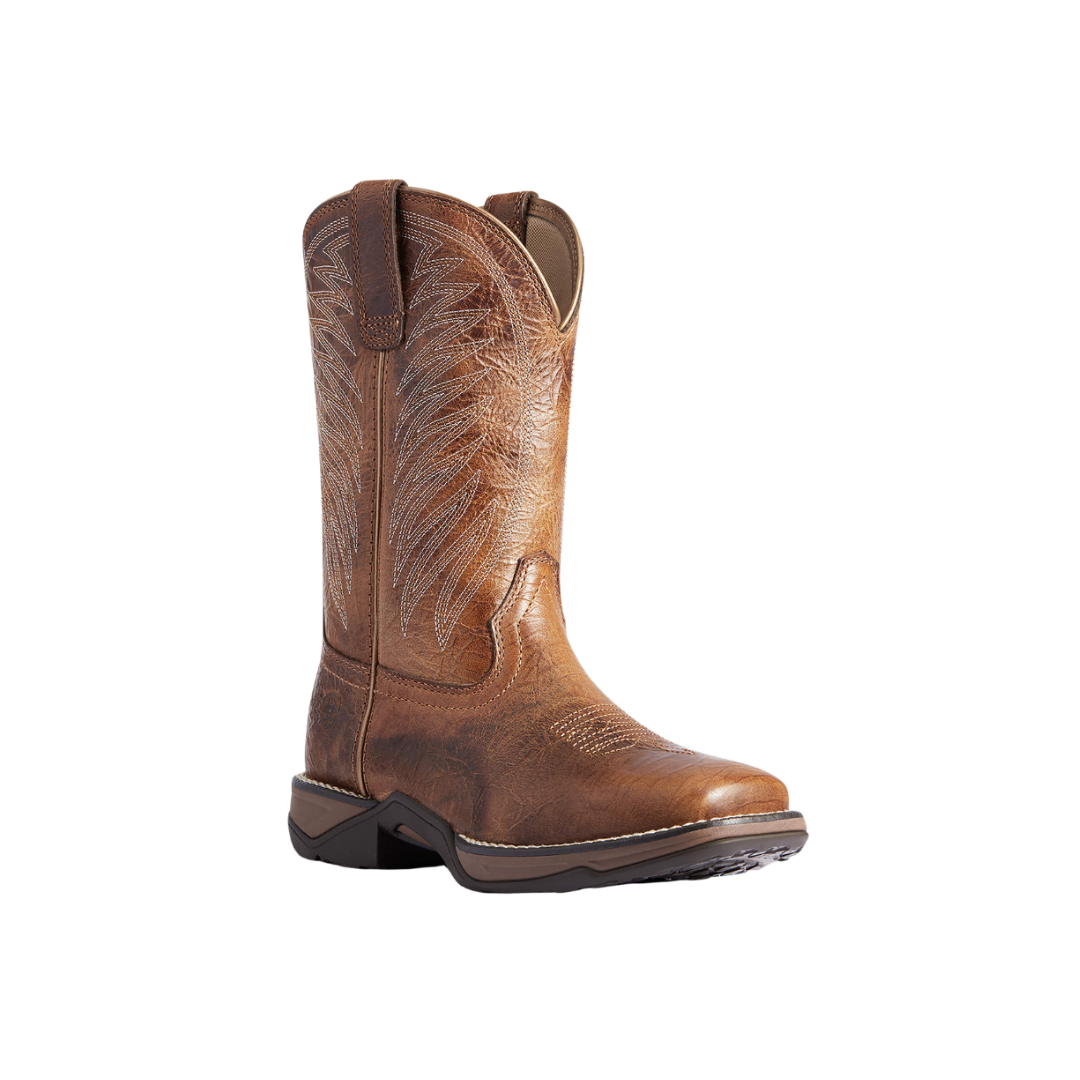 Ariat Women's Western Cowgirl Crackled Brown Boots