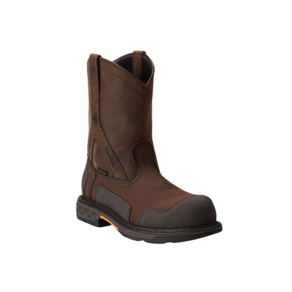 Ariat Men's Waterproof Composite Toe Work Brown Boots