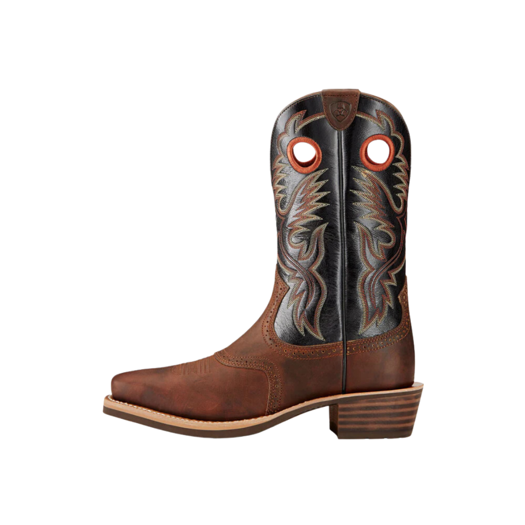 Ariat Men's Heritage Roughstock Top Brown Boots