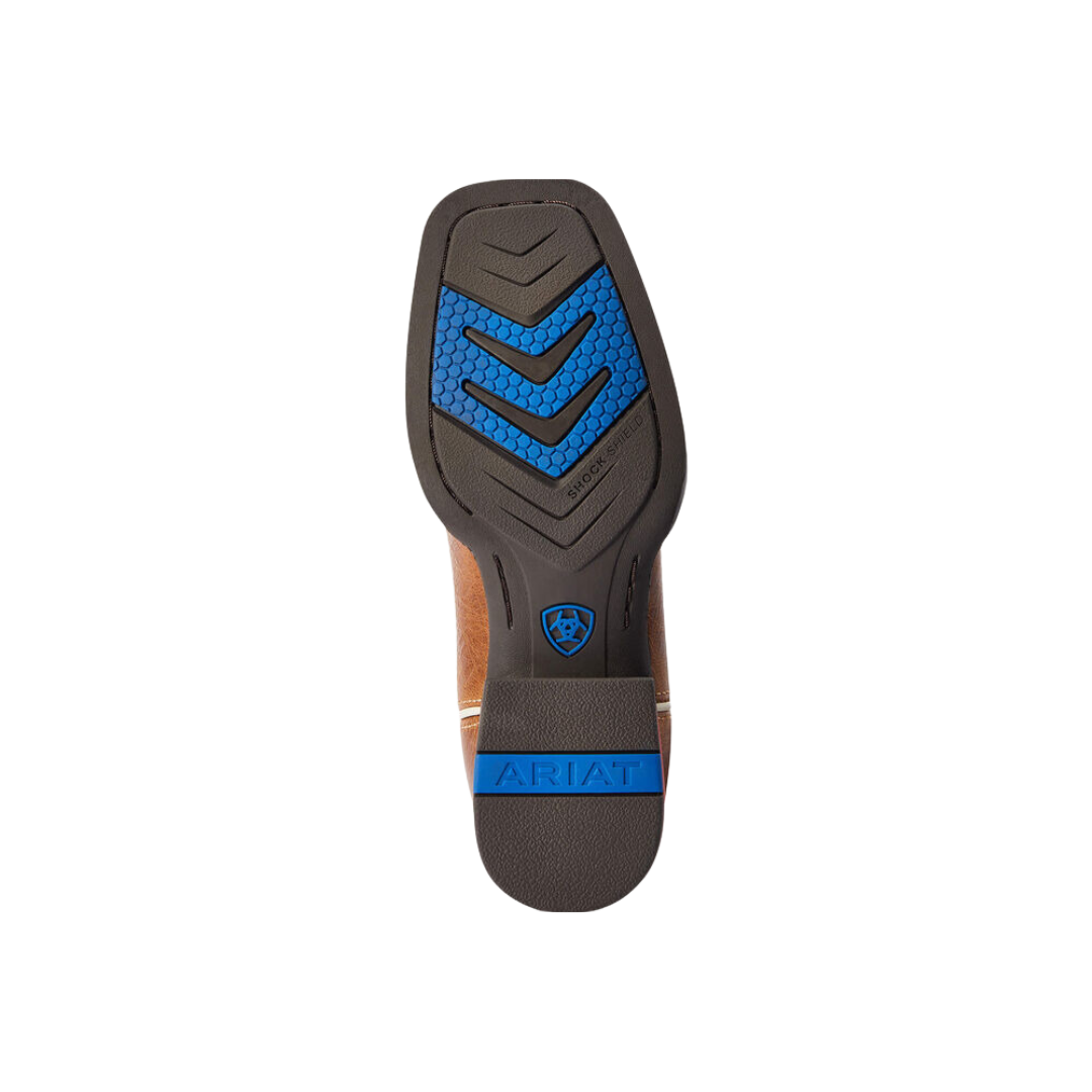 Ariat Youth Unisex Lonestar Western Ridge Tan Boots