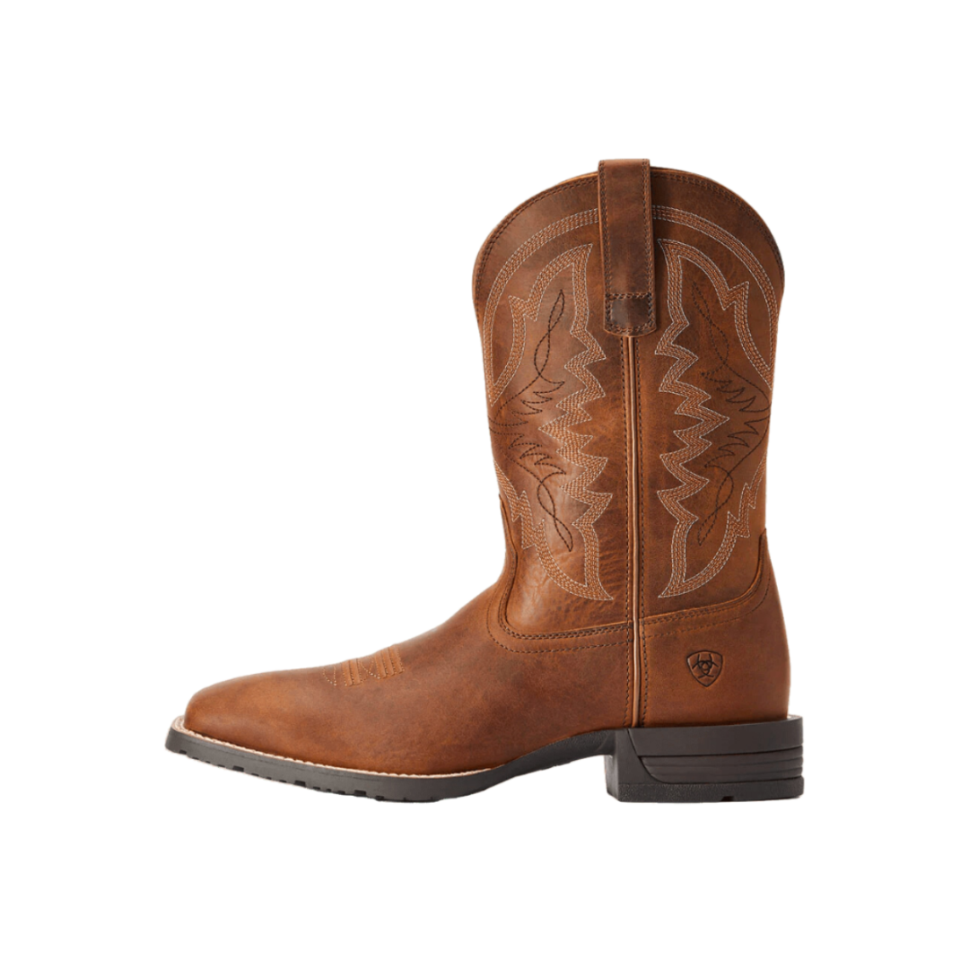 Ariat Men's Hybrid Ranchwork Thatch Brown Boots