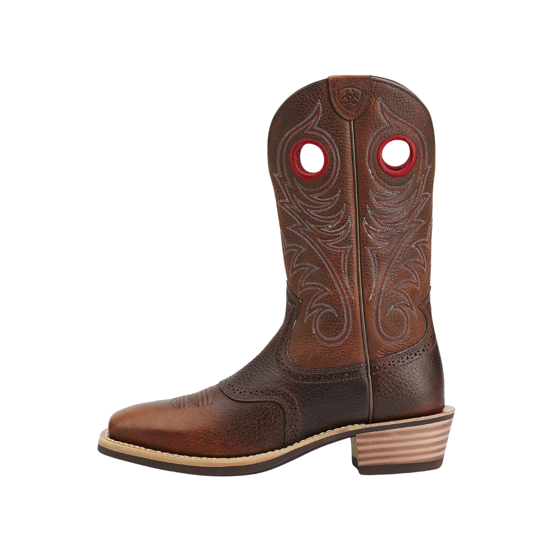 Ariat Men's Heritage Roughstock Wide Western Brown Boots