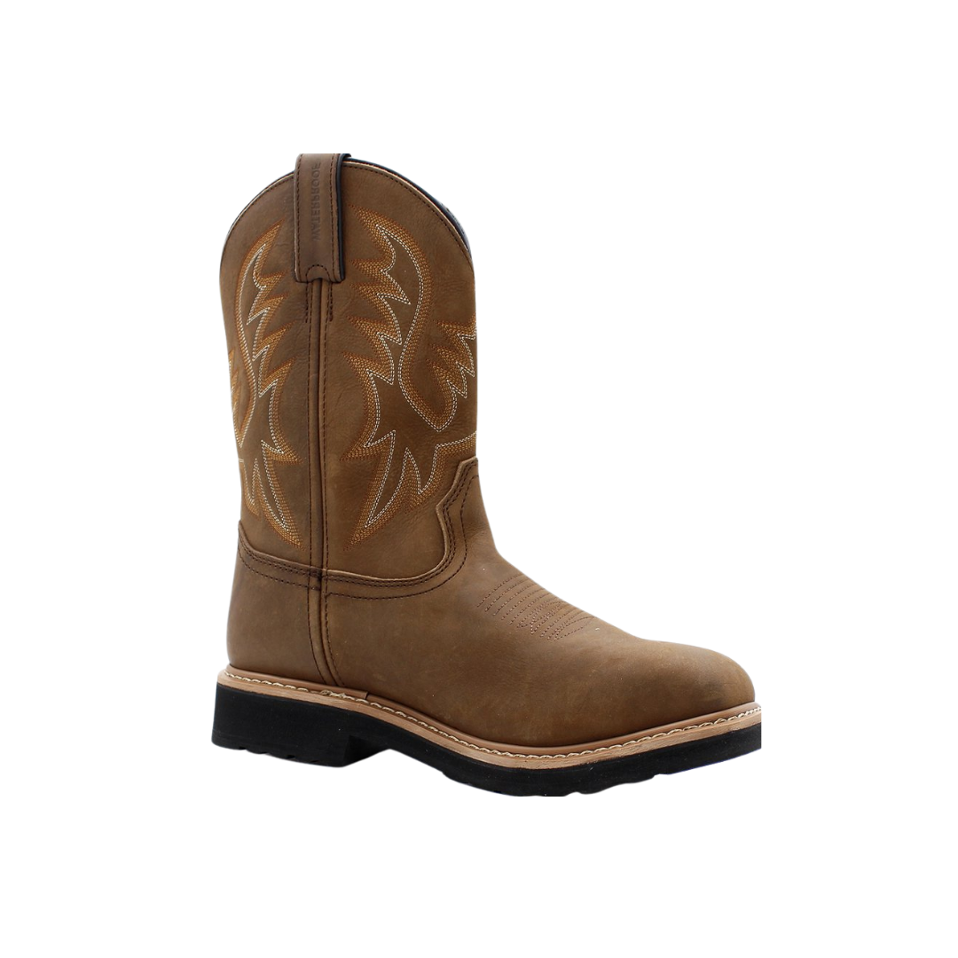 Laforst Men's Soft Western Work Brown Boot