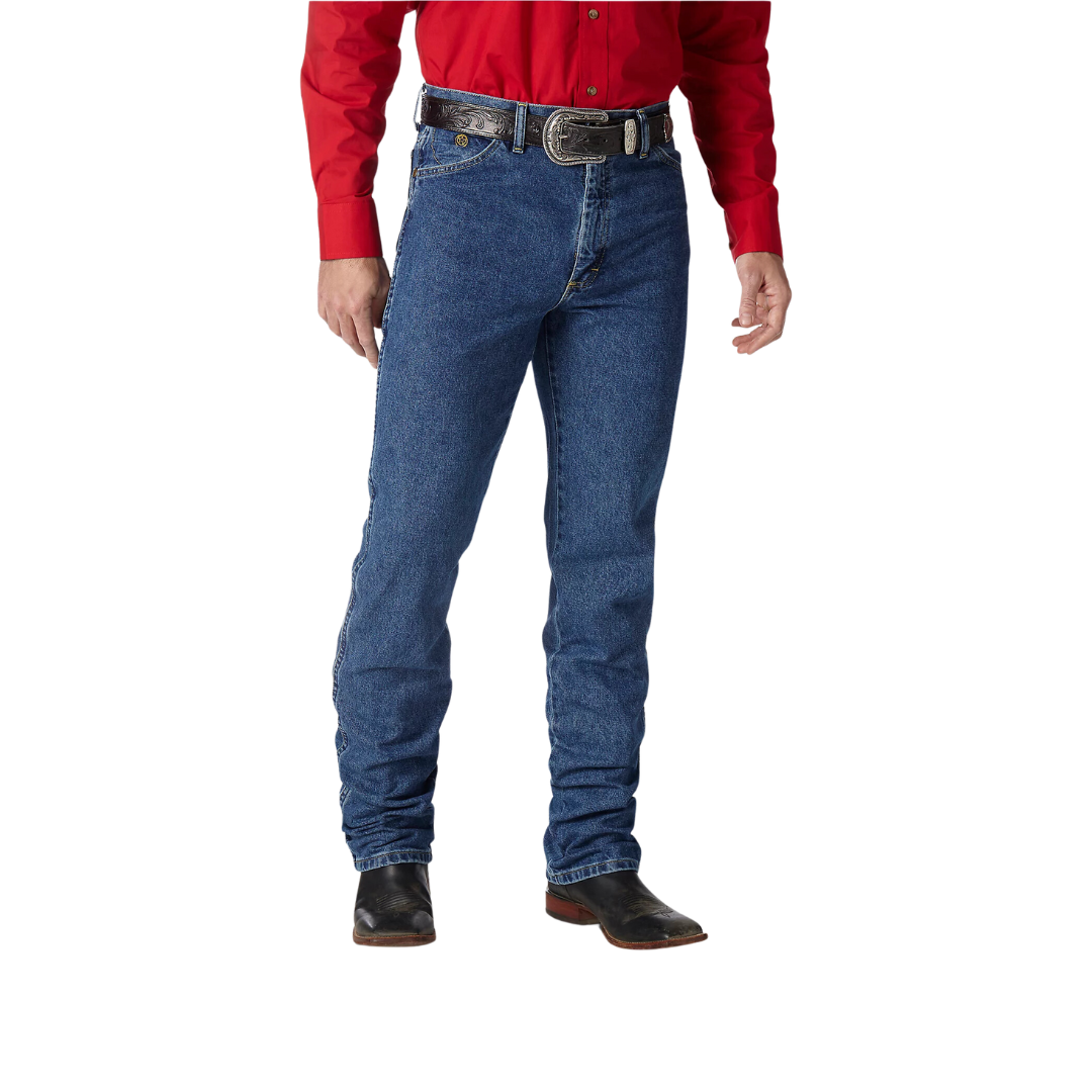 Wrangler Men's George Strait Heavyweight Stone Denim Jeans