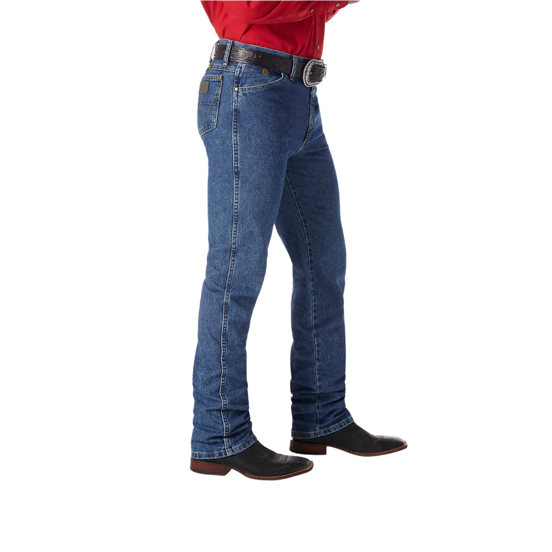 Wrangler Men's George Strait Heavyweight Stone Denim Jeans