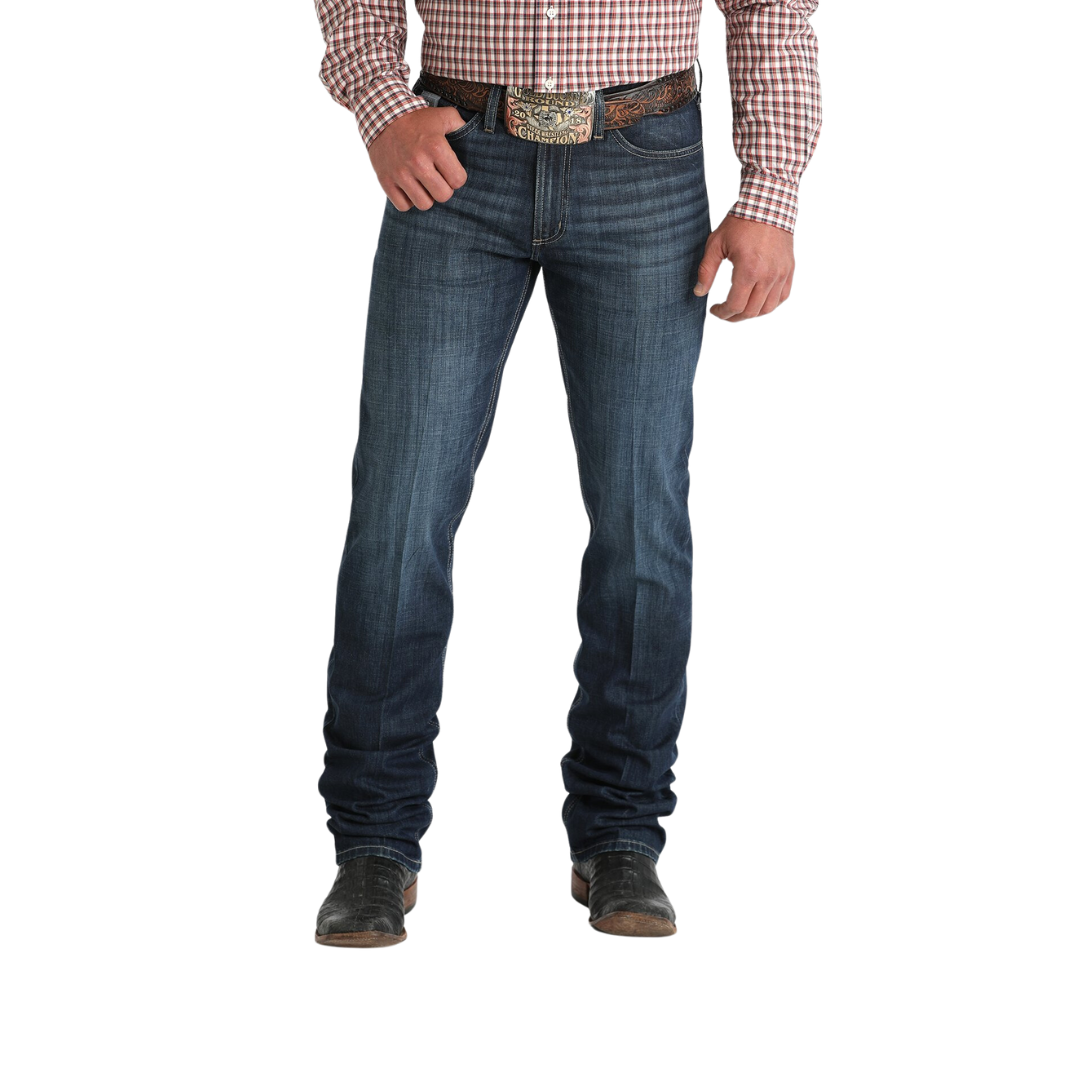 Cinch Men's Slim Silver Label Dark Stone Jeans