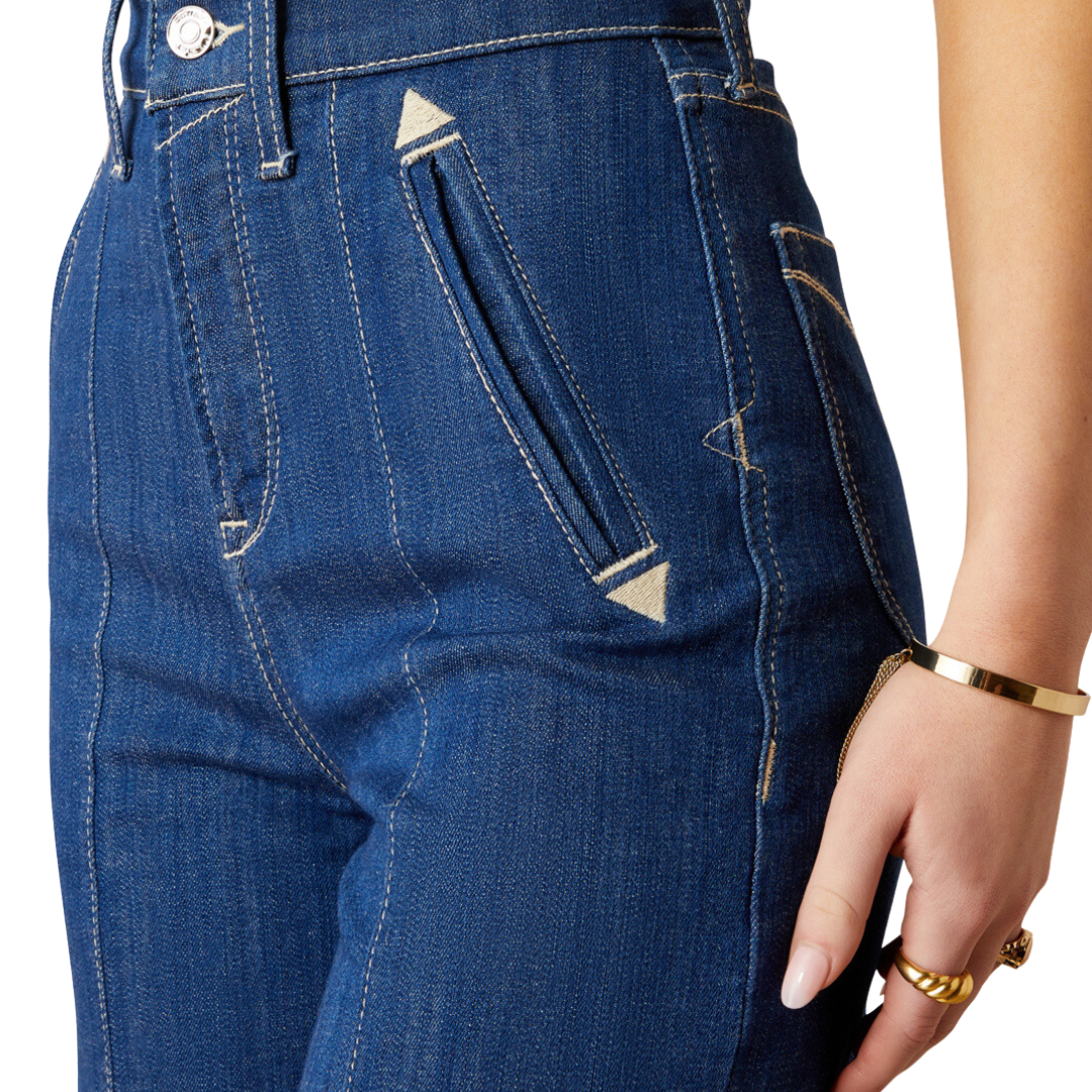 Ariat Women's Bria Wide Low Dip Rinse Jeans