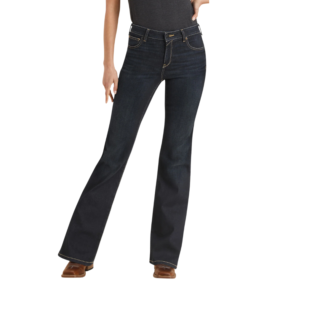Ariat Women's Ultra Stretch Katie Flare Dark Wash Jeans