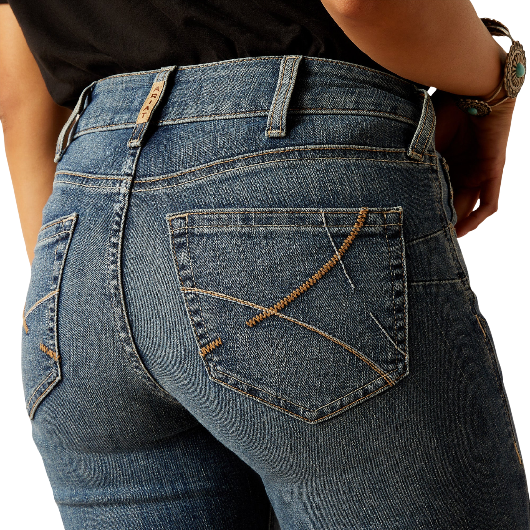 Ariat Women's Perfect Rise Chopped Ella Toronto Jeans