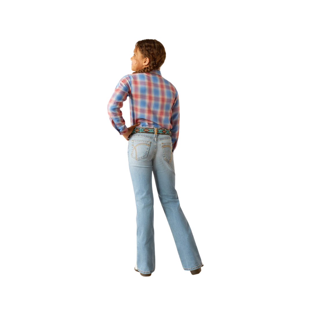 Ariat Youth Girl's Hasley Boot Cut Porto Jeans