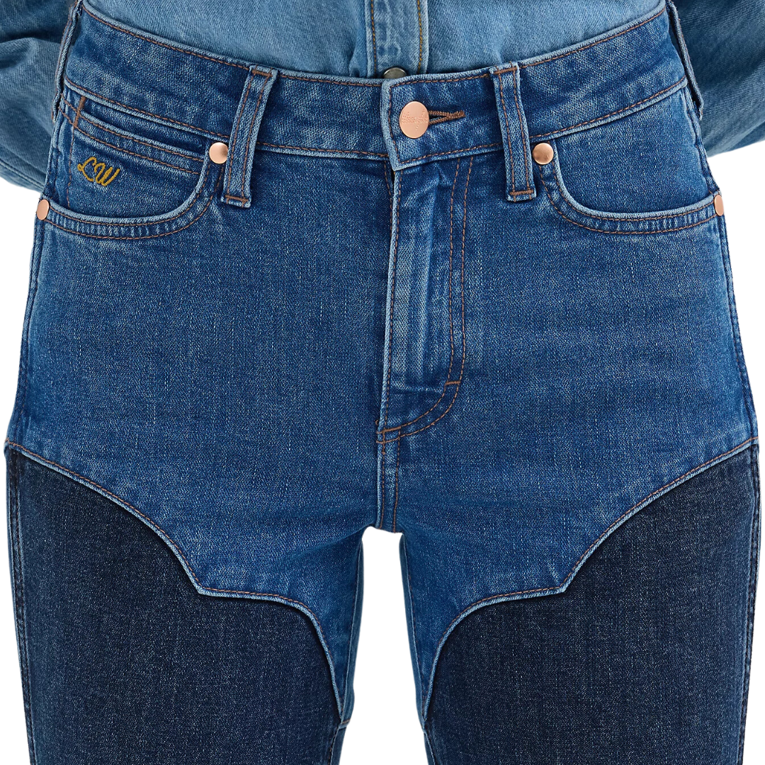Wrangler Women's Lainey Wilson Tonal Blue Jeans