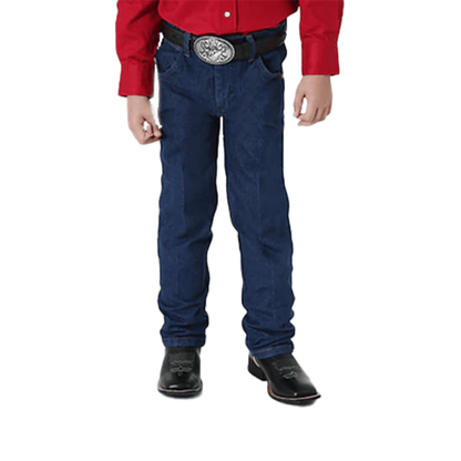 Wrangler Toddler Boy's Original Fit Prewashed Indigo Blue Jeans