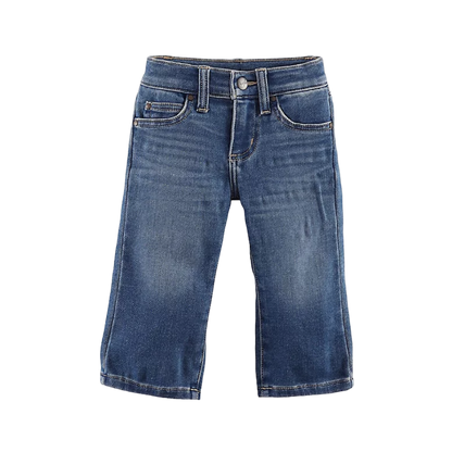 Wrangler Infant Girl's Alexis Bootcut Blue Jeans