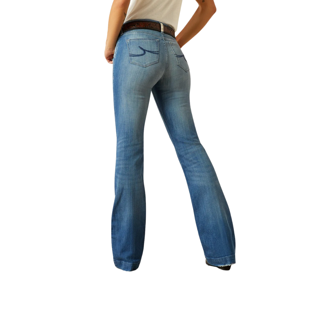 Ariat Women's Slim Elaina Trouser Jean Olympia Denim