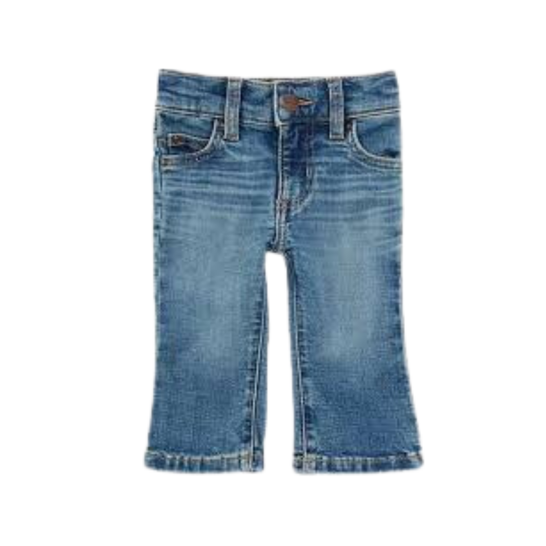Wrangler Infant Boy's Machine Bootcut Blue Jeans