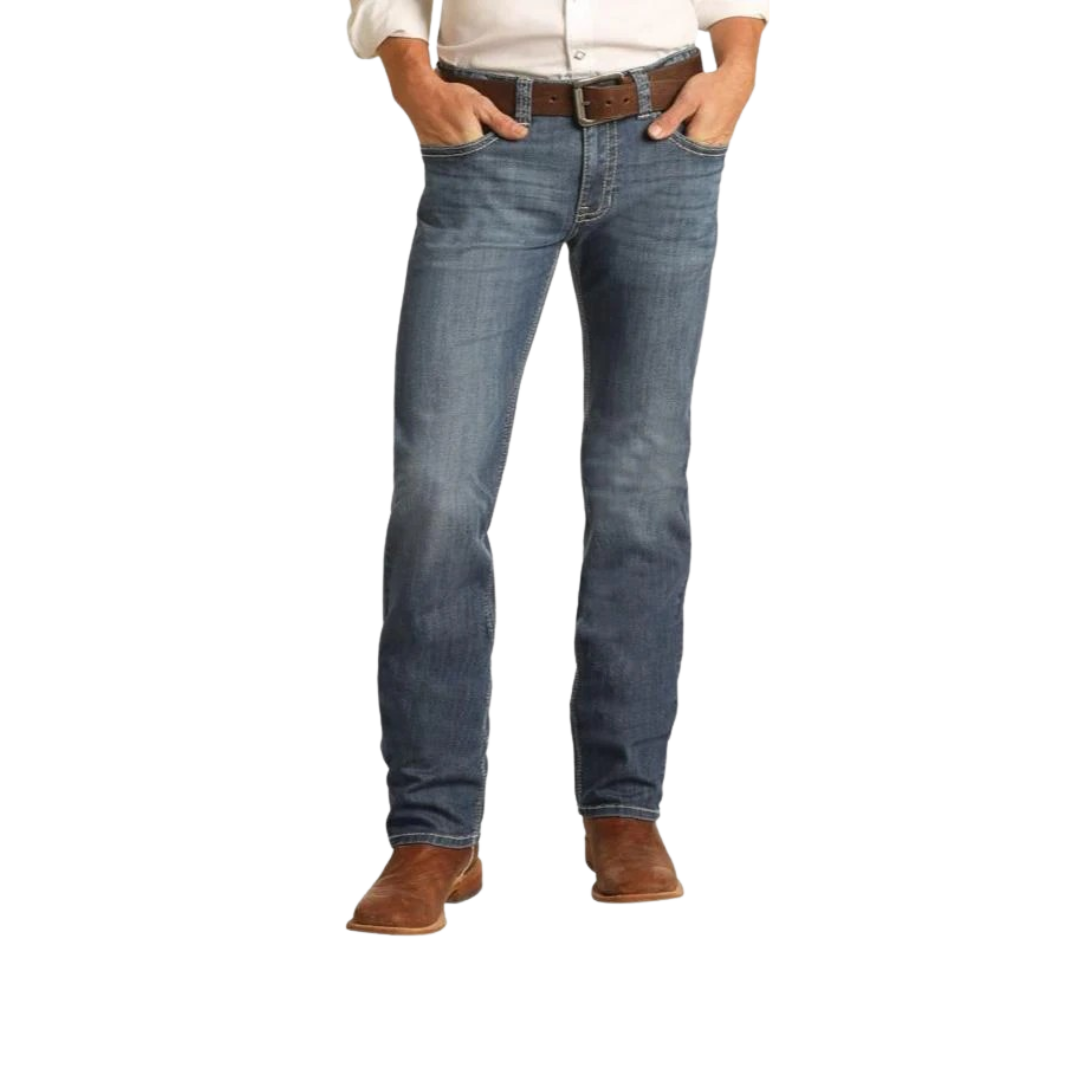 Rock & Roll Men's Reflex Revolver Vintage Jeans
