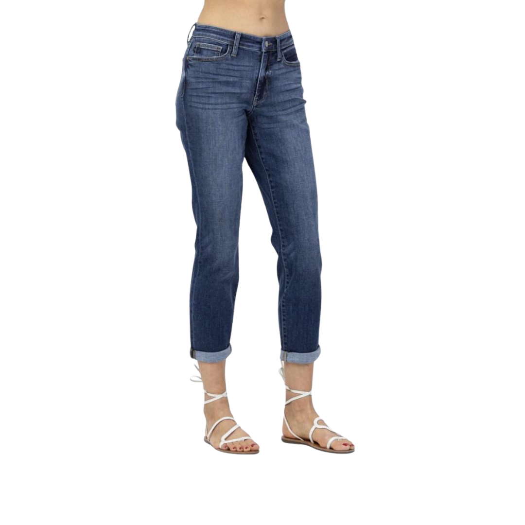 Judy Blue Women's Boyfriend Blue Jean