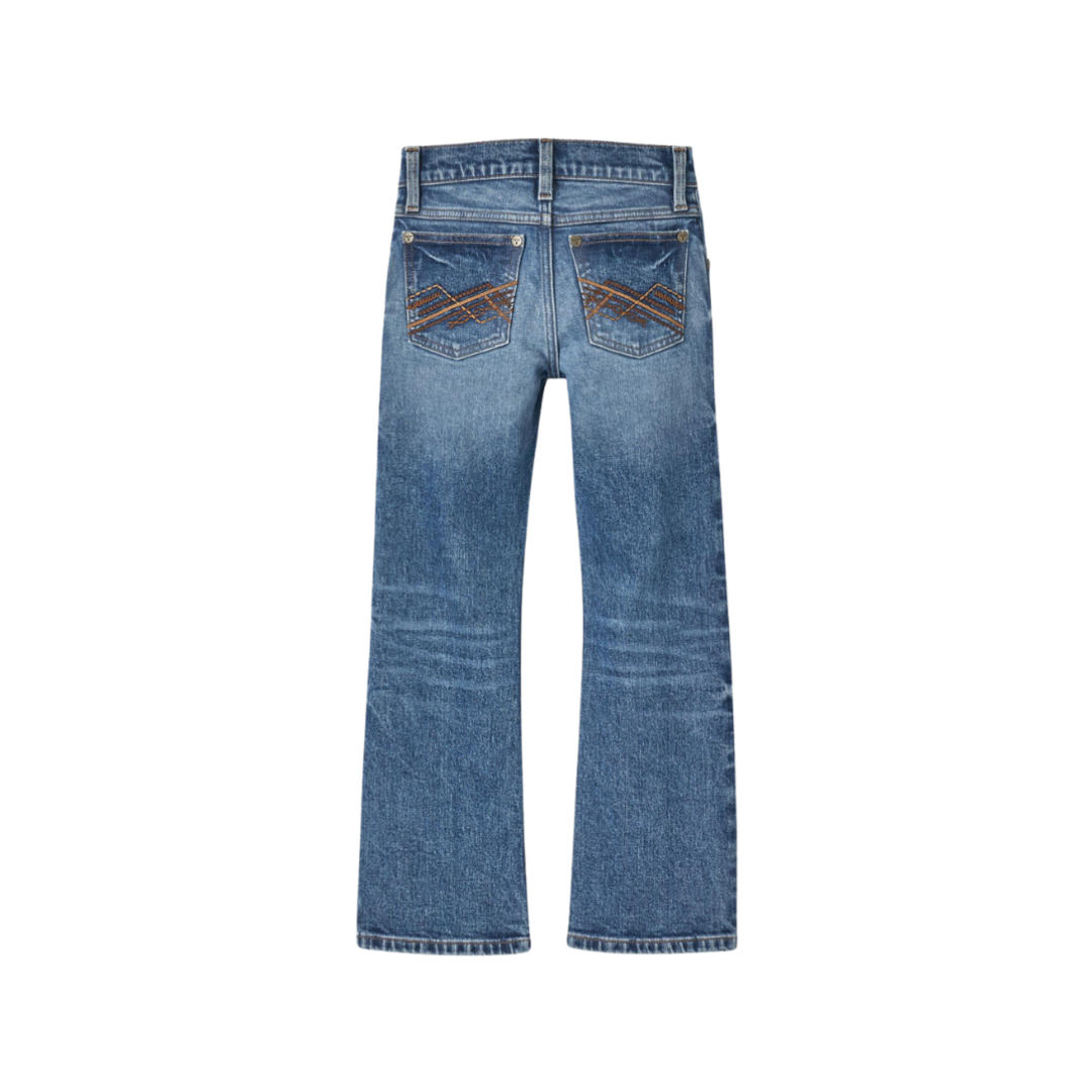 Wrangler Youth Boy's 20X Vintage Bootcut Blue Jeans
