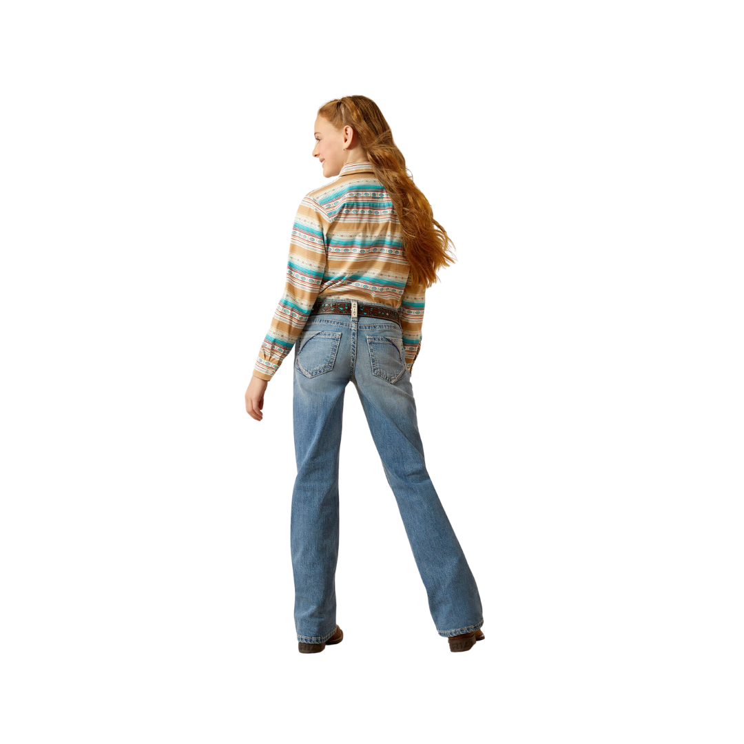 Ariat Youth Girl's Lydia Boot Cut Tennessee Blue Jeans