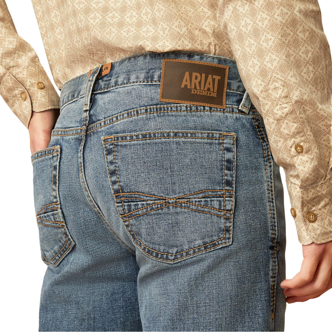 Ariat Men's M8 Modern Brickell Slim Leg Hanwell Jeans