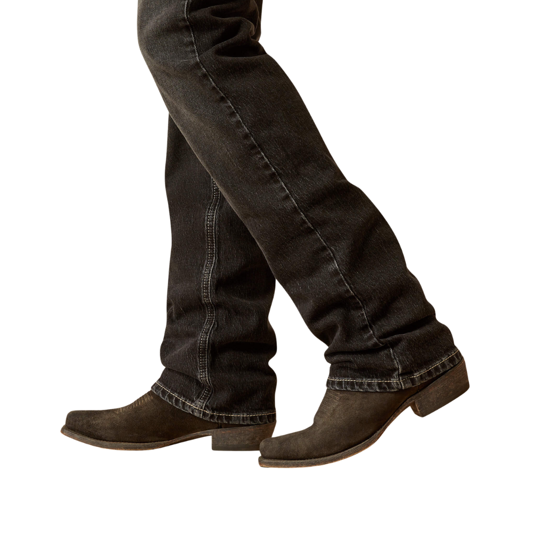 Ariat Men's M7 Slim Onyx Straight Leg Ebony Black Jeans