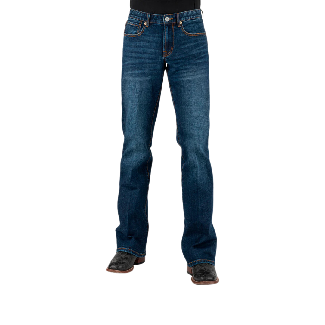 Stetson Apparel Men's Rocks Fit Bootcut Denim Jeans