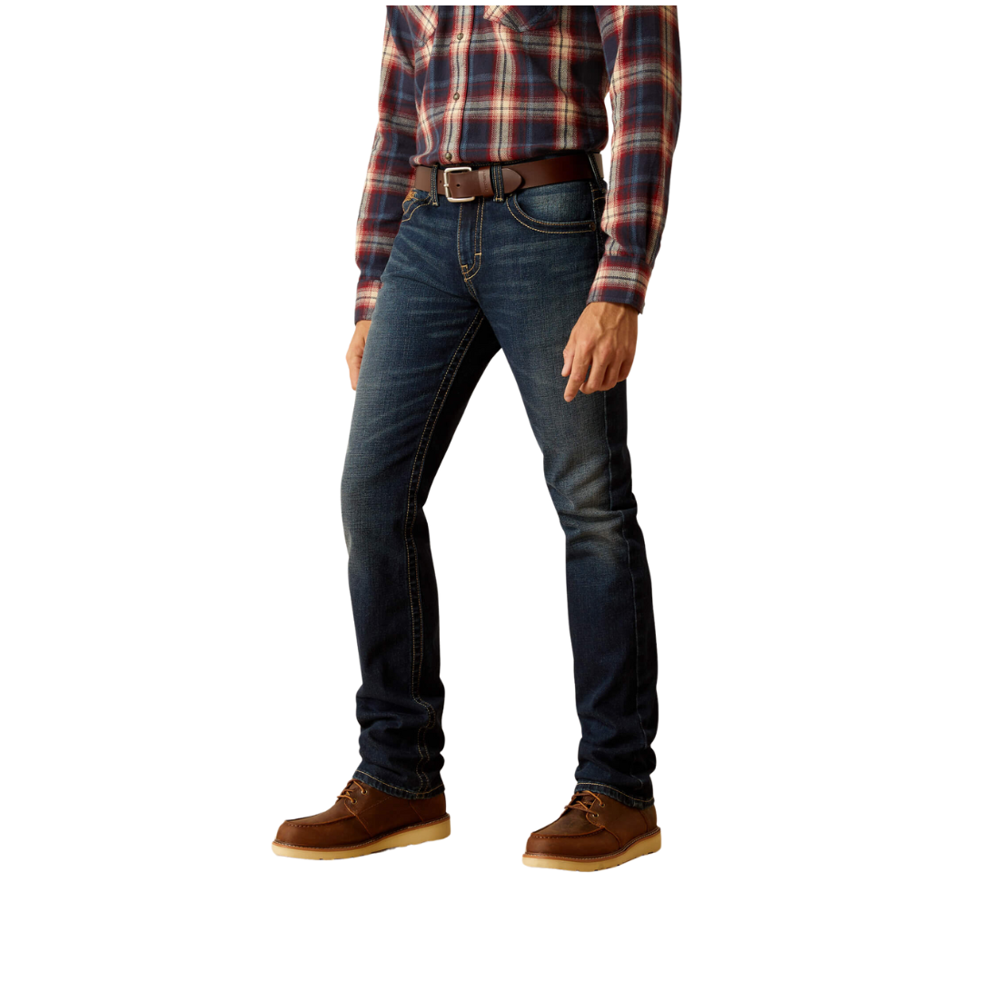 Ariat Men's M8 Modern Gunner Dark Blue Jeans
