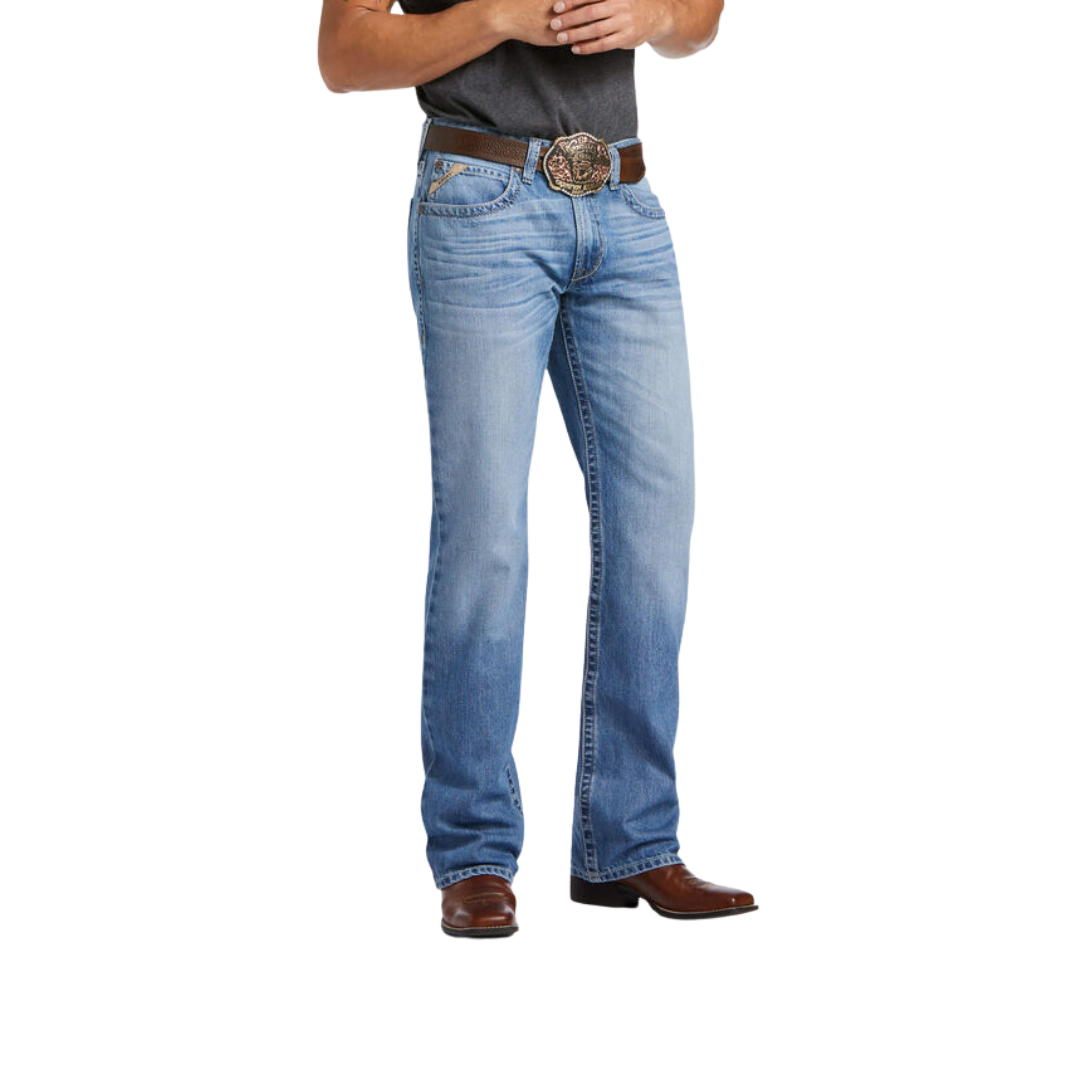 Ariat Men's M4 Relaxed Stretch Goldfield Boot Cut Jean