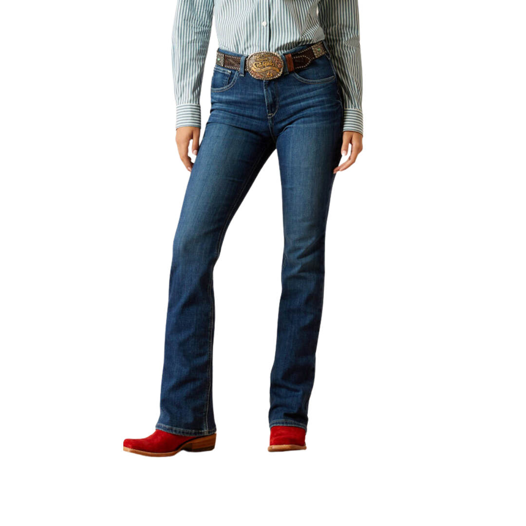 Ariat Women's High Rise Lydia Boot Cut Portland Jeans