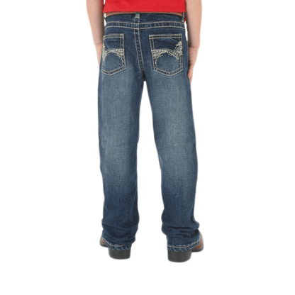 Wrangler Toddler Boy's Midland Medium Wash Slim Blue Jeans