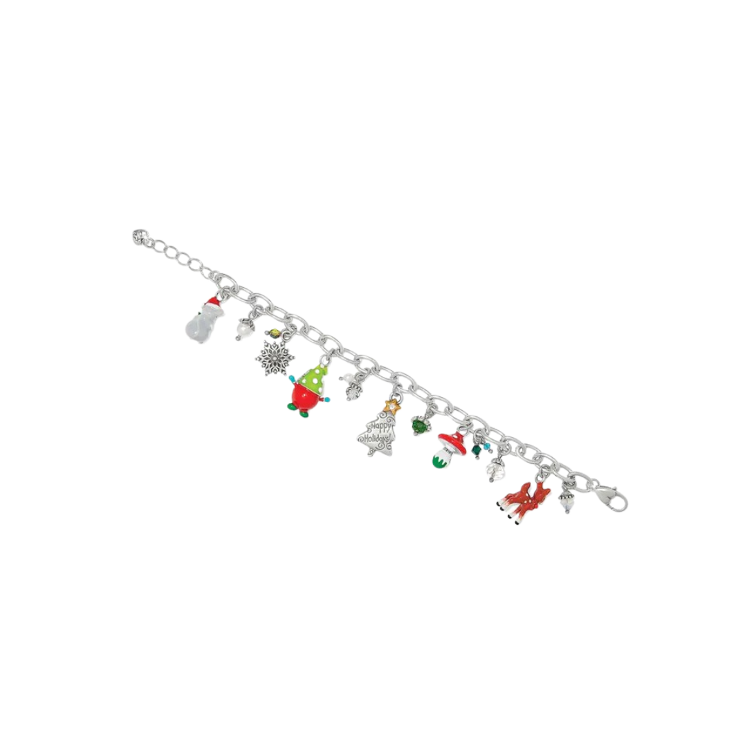 Brighton Women's Christmas Forest Charm Bracelet