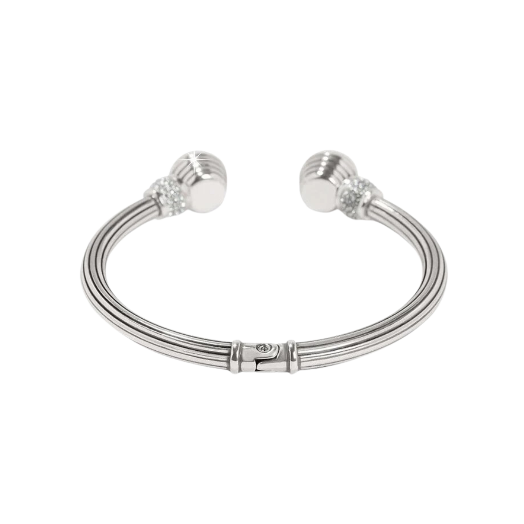 Brighton Women's Meridian Aurora Petite Hinge Silver Bangle