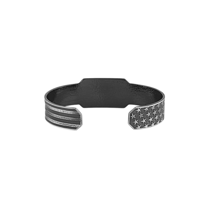 Montana Silversmiths Unisex The Legend Chris Kyle Grey Bracelet