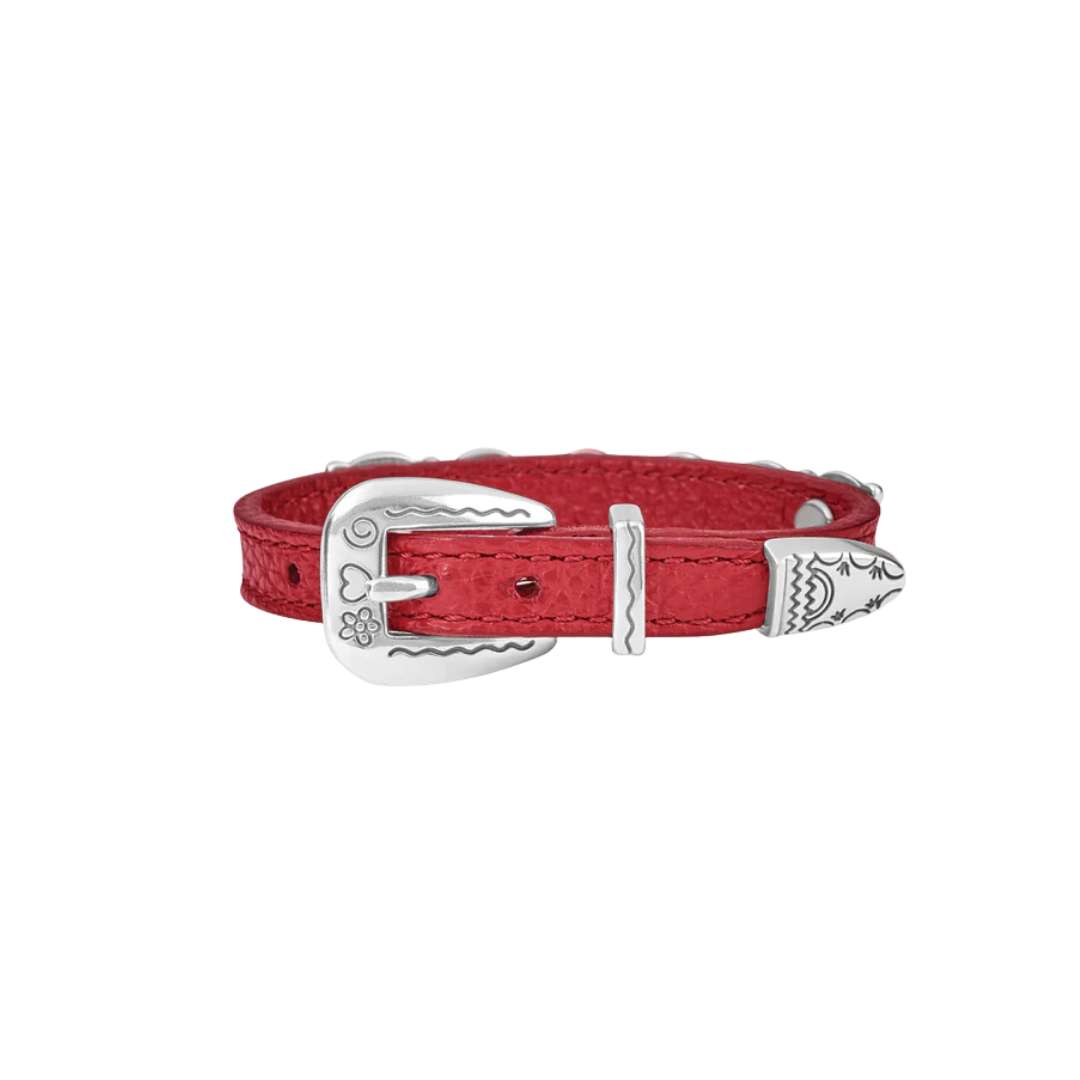 Brighton Women's Lipstick Harmony Bandit Red Bracelet