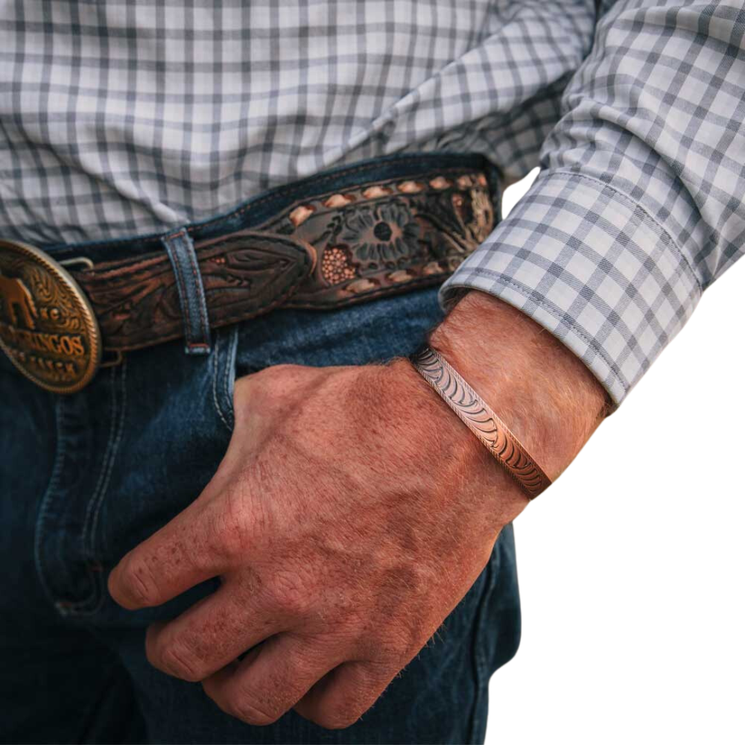 Montana Silversmiths Men's Fearless Destiny Cuff Bracelet