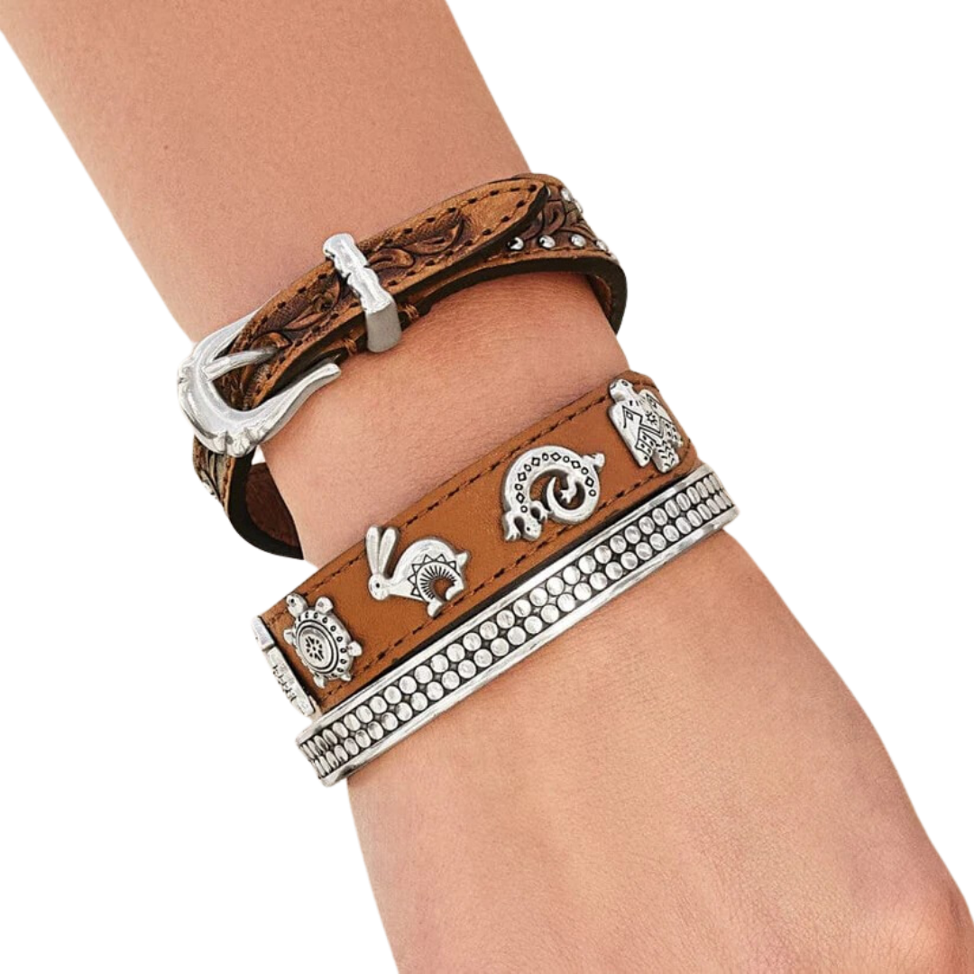 Brighton Women's Desert Friends Bandit Brown Bracelet