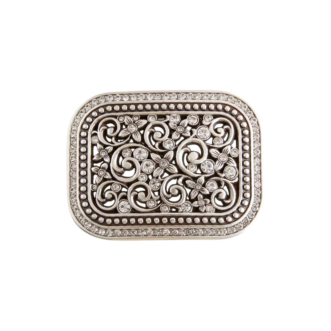 Blazin Roxx Women´s Glitz Silver Grey Buckle