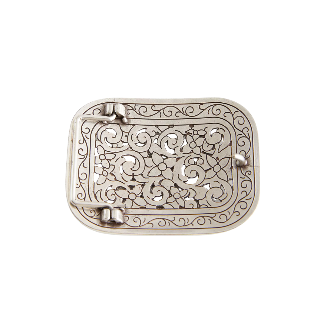 Blazin Roxx Women´s Glitz Silver Grey Buckle