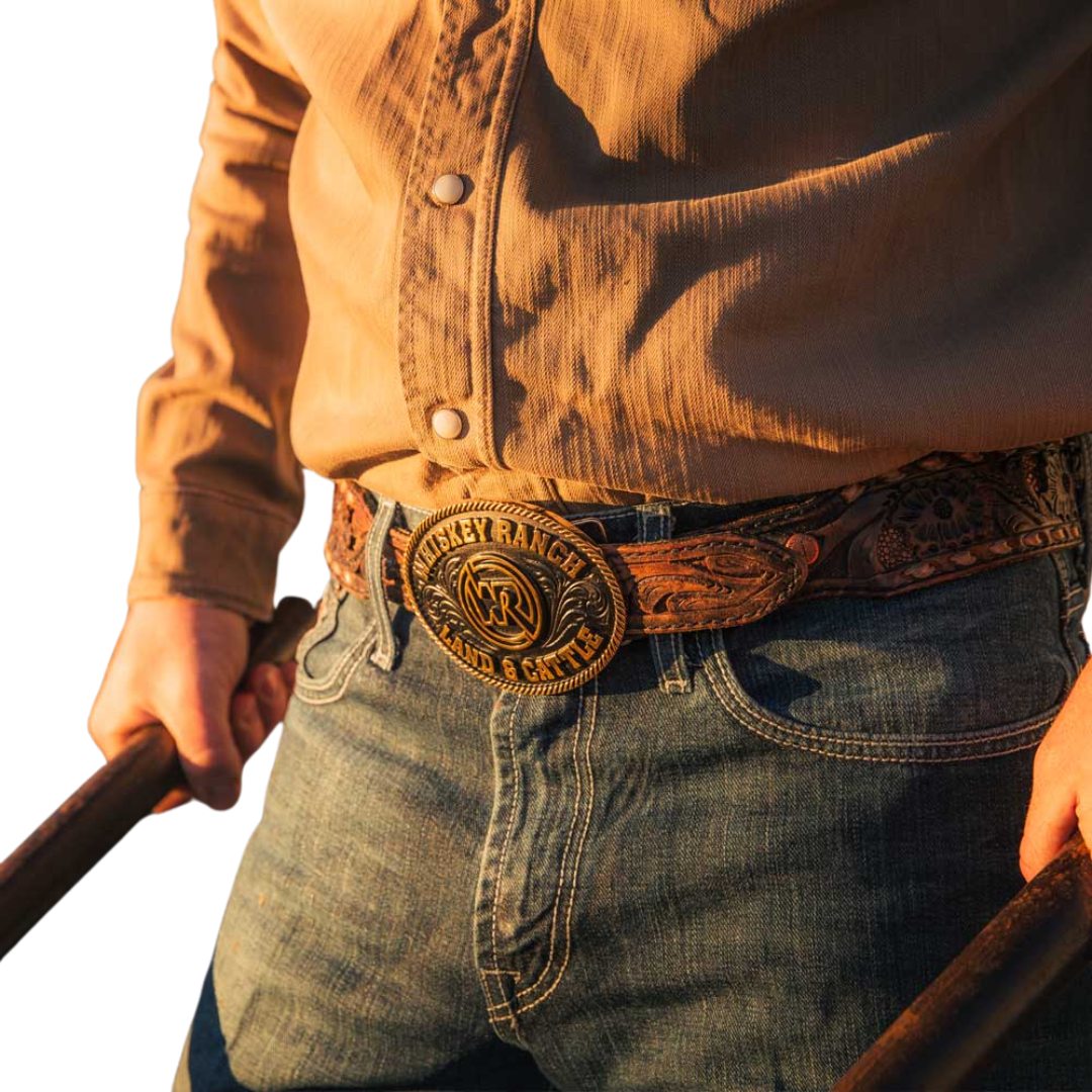Whiskey Ranch Men's Yellow Buckle