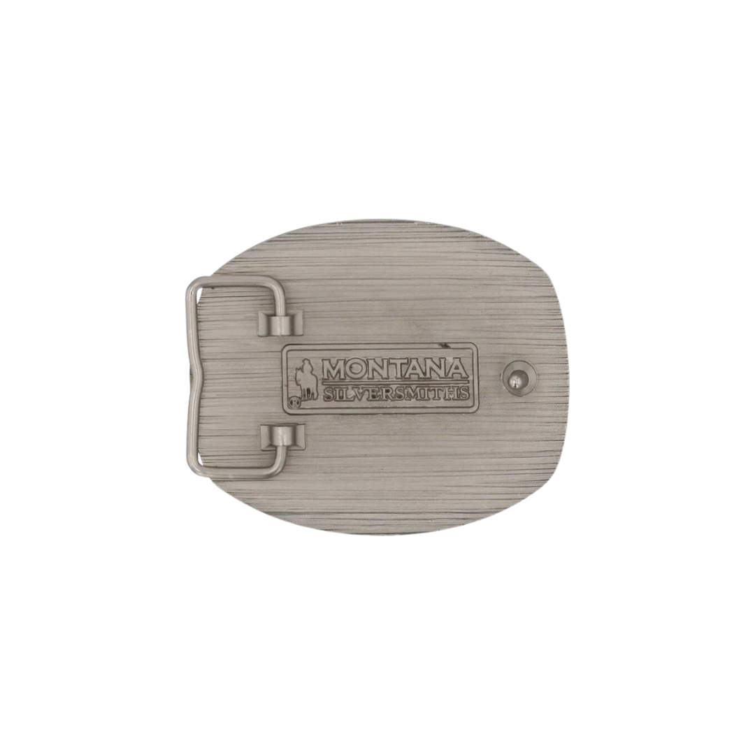 Montana Silversmiths Men's Behind Every Blade Belt Buckle