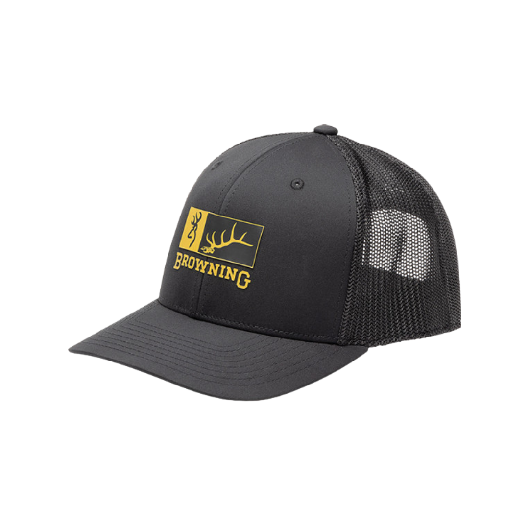 Browning Men's Elk Ridge Patch Black Cap