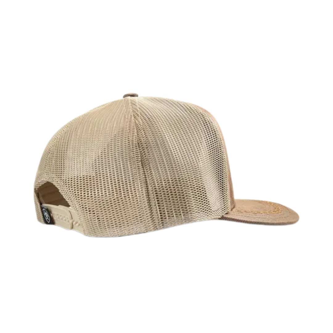 Ariat Men's Oilskin To Last Light Brown Cap