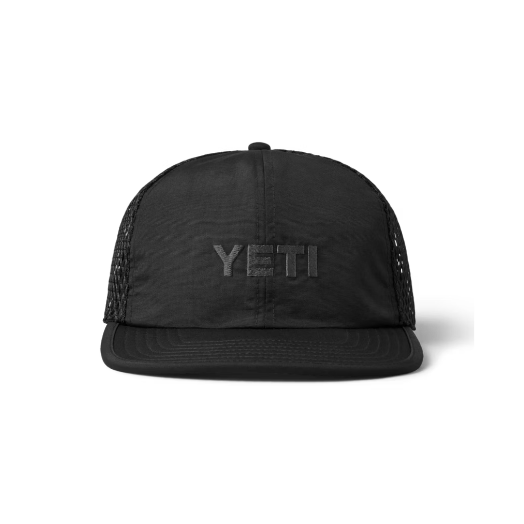 Yeti Logo Low Profile Performance Black Hat