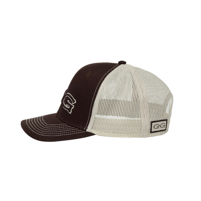 Gameguard Unisex Mesh Back Stone Chocolate Cap