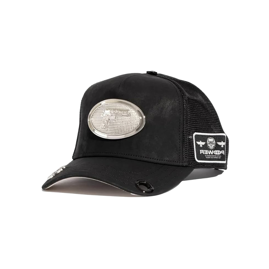 Red Monkey Men's Power To The People 25 Money Black Cap