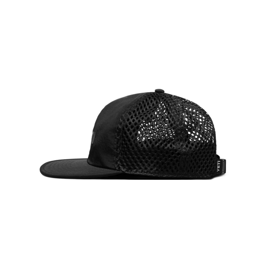 Yeti Logo Low Profile Performance Black Hat