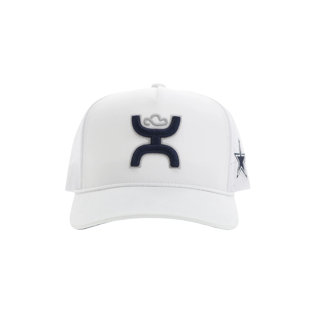 Hooey Men's Dallas Cowboys White Cap